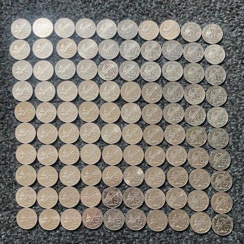 Frankrijk. 100 x 5 Francs 1994 Naissance de Voltaire (Zonder, Postzegels en Munten, Munten | Europa | Niet-Euromunten