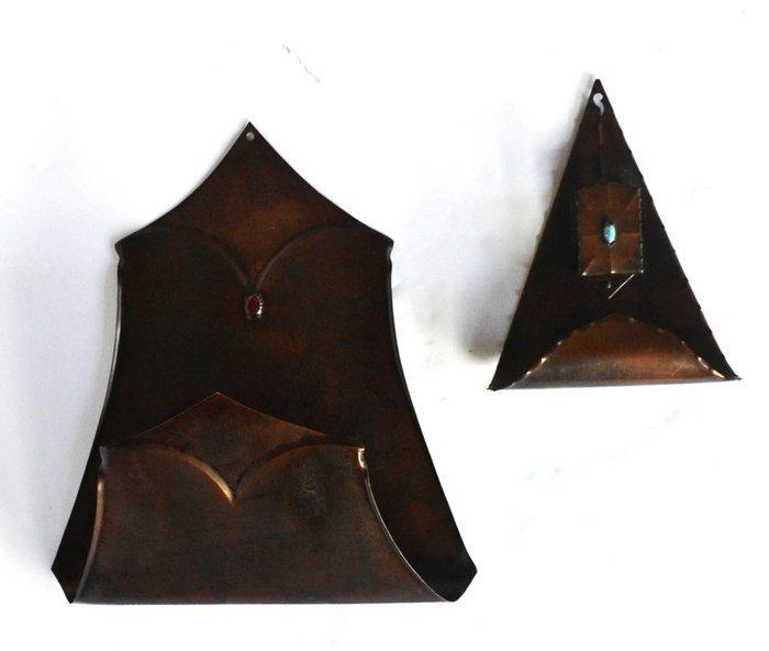 Brievenhouder (2) - Koper, Antiek en Kunst, Kunst | Designobjecten