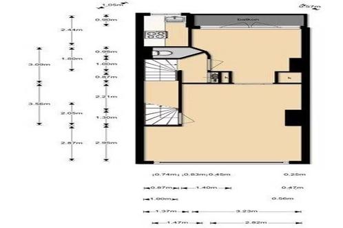 Appartement Oostmaaslaan in Rotterdam, Huizen en Kamers, Huizen te huur, Via bemiddelaar, Rotterdam, Appartement