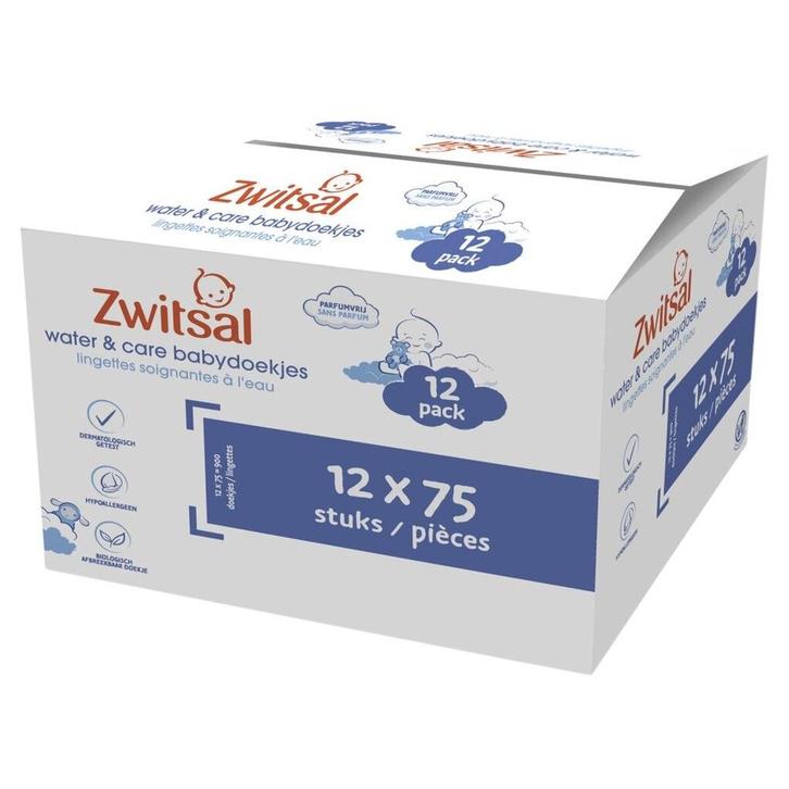 Zwitsal Water & Care Billendoekjes, Kinderen en Baby's, Overige Kinderen en Baby's, Nieuw, Verzenden