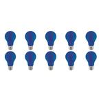 LED Lamp 10 Pack - Blauw Gekleurd - E27 Fitting - 3W, Nieuw, Overige materialen, Ophalen of Verzenden