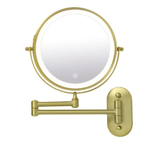 Make-up spiegel wand 10x vergrotend met dimbare LED, Doe-het-zelf en Verbouw, Sanitair, Verzenden