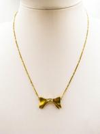 Choker halsketting - 18 karaat Geel goud Diamant