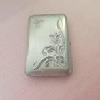 Sigarettendoos - .875 (84 Zolotniki) zilver, Antiek en Kunst