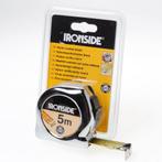 IRONSIDE ROLBANDMAAT CHROOM PROFESSIONEEL 5 METER X 25MM, Verzenden, Nieuw