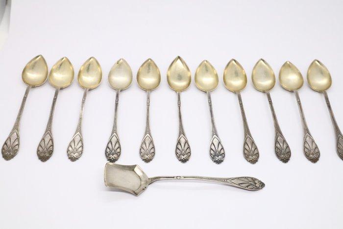Lepel (12) - .833 zilver, Antiek en Kunst, Antiek | Goud en Zilver