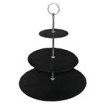 Leistenen etagère | 3 lagen | 34,5(h) x 30(Ø)cm Olympia, Verzenden, Nieuw in verpakking