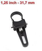 Bevestigingsbeugel 1.25 inch ledbar op ronde buis bullbar..., Auto diversen, Verzenden, Nieuw