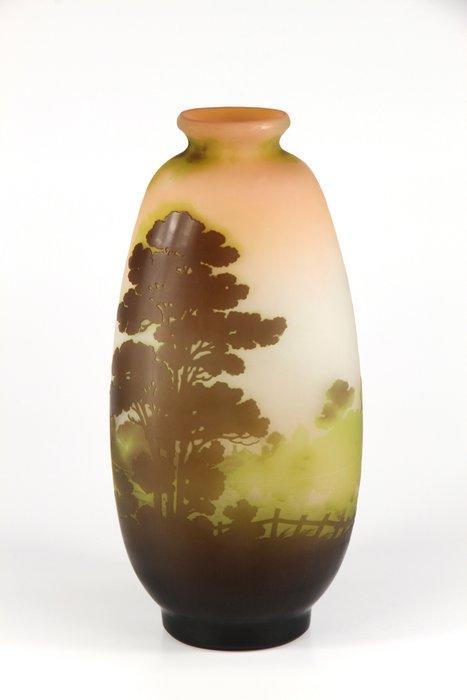 Emile Gallé, Établissements Gallé - Vaas - Glas, Antiek en Kunst, Antiek | Glas en Kristal