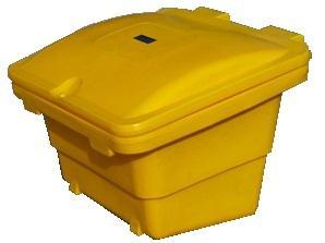 Zoutkist, opslagkist 100 ltr - GEEL, Zakelijke goederen, Overige Zakelijke goederen, Ophalen of Verzenden