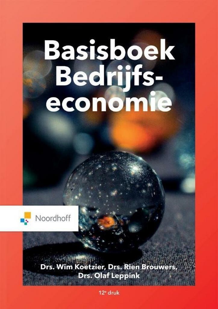 9789001738228 Basisboek bedrijfseconomie, Boeken, Schoolboeken, Nieuw, Verzenden
