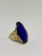 Lapis lazuli - Zilver - Ring - Ring in lapis lazuli, Antiek en Kunst