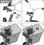 Basil Bremen Fietsmand voor staal - Inclusief, Ophalen of Verzenden, Zo goed als nieuw, Basil