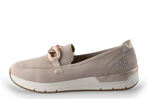Rieker Instappers in maat 42 Beige | 10% extra korting, Kleding | Dames, Schoenen, Beige, Zo goed als nieuw, Instappers, Verzenden