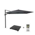 -25% Platinum Challenger T² zweefparasol 300x300cm, Tuin en Terras, Kantelbaar, Nieuw, Ophalen of Verzenden, Zweefparasol