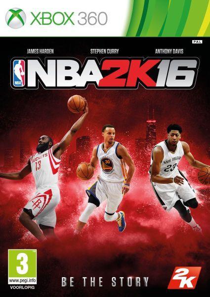 NBA 2K16-Standaard (Xbox 360) Gebruikt, Spelcomputers en Games, Games | Xbox 360, Zo goed als nieuw, Ophalen of Verzenden