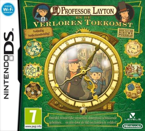 Professor Layton en de Verloren Toekomst [Nintendo DS], Spelcomputers en Games, Games | Nintendo DS, Zo goed als nieuw, Ophalen of Verzenden