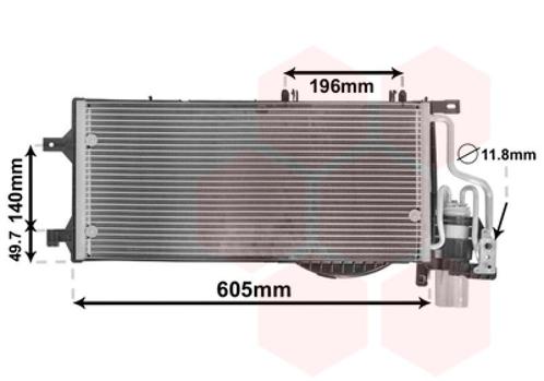 LUCHTCONDENSATOR VOOR OPEL COMBO C 2000-2003 13106020, Auto-onderdelen, Airco en Verwarming, Nieuw, Ophalen of Verzenden