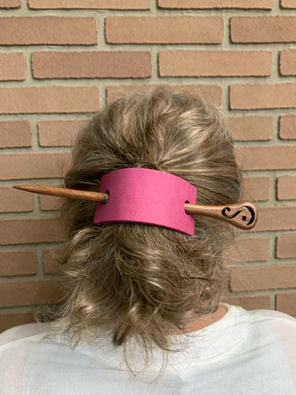 Lederen Haar pin /haar speld. 19 verschillende kleuren, Auto-onderdelen, Overige Auto-onderdelen, Nieuw, Ophalen of Verzenden