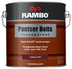 Rambo Pantser Beits Transparant Hoogglans - Blank 1200 - 2,5, Nieuw, Verzenden