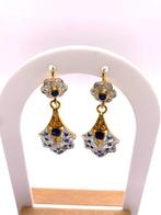 Zonder Minimumprijs - Cocktail oorbellen - 9 kt. Geel goud,, Sieraden, Tassen en Uiterlijk, Antieke sieraden