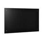 Achterwand spatscherm glas keuken 70x50 cm zwart, Nieuw, Verzenden