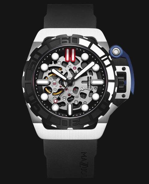 Mazzucato - RIM SUB - Zonder Minimumprijs - SK1-BL - Heren -, Sieraden, Tassen en Uiterlijk, Horloges | Heren