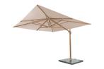 4-Seasons Hacienda zweefparasol 300 x 400 cm. -, Tuin en Terras, Parasols, Verzenden, Nieuw, Zweefparasol, Kantelbaar