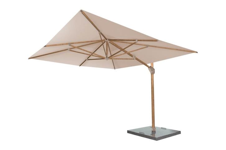 4-Seasons Hacienda zweefparasol 300 x 400 cm. -, Tuin en Terras, Parasols, Zweefparasol, Nieuw, Kantelbaar, Verzenden
