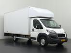 Peugeot Boxer 2.0BlueHDI 160PK Bakwagen 4.88 Laadlengte, ABS, Stof, Gebruikt, Euro 6