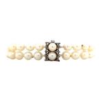 Vintage parel armband met sluiting 12 krt, Ophalen of Verzenden, Nieuw