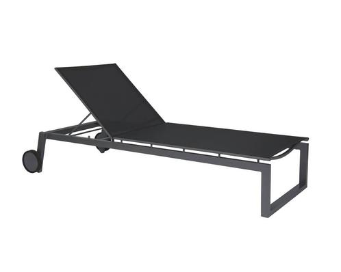 Stern nRobin ligstoel aluminium - Grafiet/zilvergrijs, Tuin en Terras, Tuinstoelen, Ophalen of Verzenden