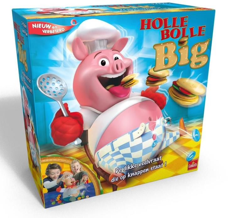Holle Bolle Big | Goliath - Kinderspellen, Hobby en Vrije tijd, Gezelschapsspellen | Bordspellen, Nieuw, Verzenden