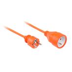 Oranje verlengsnoer Rebel 1 stopcontact, lengte 20m (3x1,5), Ophalen of Verzenden, Nieuw