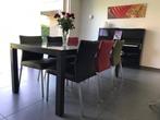 Set van 6 leren eetkamerstoelen - diverse kleuren leer - Ech, Huis en Inrichting, Overige kleuren, Nieuw, Leer, Ophalen of Verzenden