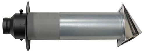 Externe luchttoevoerset 125 mm, Huis en Inrichting, Haarden, Ophalen