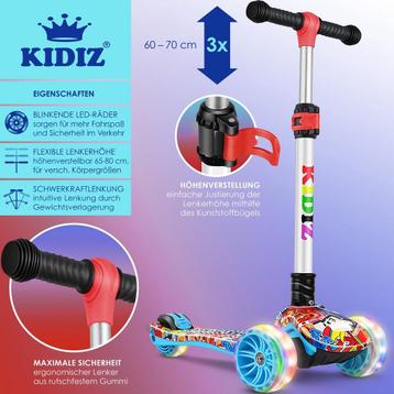 Kinderstep - 3 wielen Step - X-Pro2 - LED oplichtende beschikbaar voor biedingen