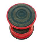 DESQ Roll-a-Step Opstapkruk, Hoogte 42,6 cm,  Rood, Metaal,, Ophalen of Verzenden