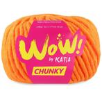 Katia WOW Chunky - 64 Lichtoranje - Bulky Acryl/Wolmix Gar, Ophalen of Verzenden, Nieuw