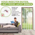 2dekans | ODADDY® Vliegengordijn Lamellenhor - 118x260 cm -, Doe-het-zelf en Verbouw, Deuren en Horren, Ophalen of Verzenden, Zo goed als nieuw