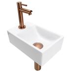 Fontein set wonder links compleet met kraan en afvoer brons/, Verzenden, Nieuw