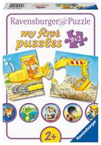 Dieren in de bouw (9 x 2 stukjes) | Ravensburger - Puzzels, Kinderen en Baby's, Speelgoed | Kinderpuzzels, Nieuw, Verzenden