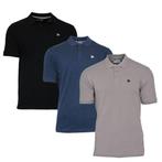 Donnay Donnay Heren - 3-Pack - Polo shirt Noah - Zwart /, Verzenden, Nieuw