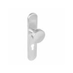 Intersteel Knop op langschild profielcilindergat 55mm - RVS, Verzenden, Nieuw