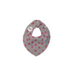 Pippi made with love - slabbetje - grijs fuchsia - Pippi, Verzenden, Nieuw, Pippi babywear