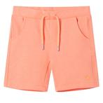 vidaXL Kindershorts met trekkoord 140 neonoranje, Verzenden, Nieuw