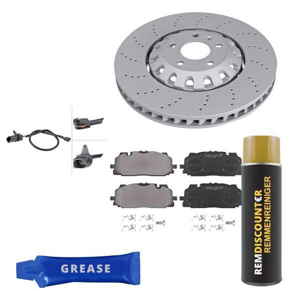 Voordeelset Remschijven + Remblokken AUDI A5 RS5 quattro voo, Auto-onderdelen, Klein materiaal, Nieuw, Verzenden