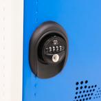 Gebruikte Lockerkasten 5 deuren (cilindersluiting), Huis en Inrichting, Kasten | Lockerkasten, Ophalen of Verzenden, Gebruikt