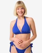 HEMA Dames triangel bikinitop blauw, Verzenden, Nieuw