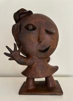 Juan García Ripollés (1932) - Chica de la rosa - bronce, Antiek en Kunst